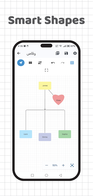 TreeBoard – Diagram Whiteboard Screenshot 0