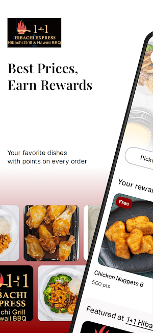 1+1 Hibachi Express Screenshot 0