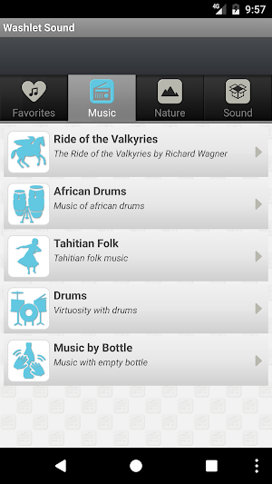 Washlet Sound Screenshot 2