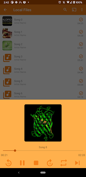 MusicSync 🎵 music with cloud sync + offline play Screenshot 1