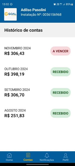 Goal Energia Screenshot 2