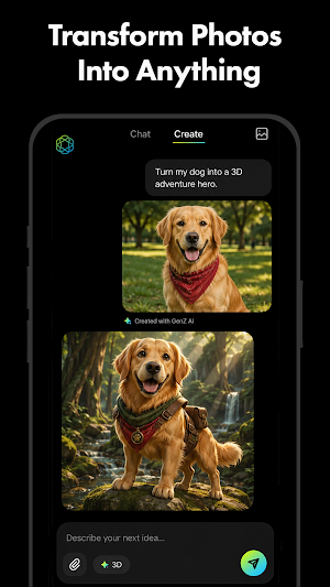 GenZ AI Chatbot Assistant Screenshot 1