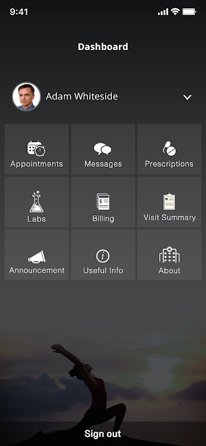Aspire PHR Portal Screenshot 0