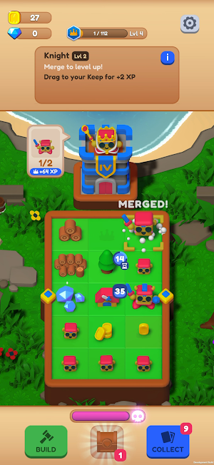 Mini Realm: Merge & Battle Screenshot 3