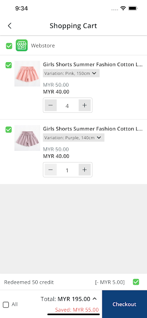 SG Shopping App Screenshot 3