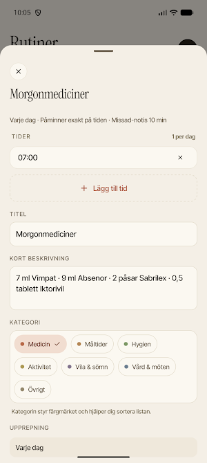 Foveo - Personlig assistans Screenshot 2