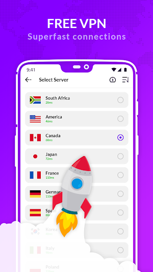 Fast Turbo VPN - Secure VPN Screenshot 3