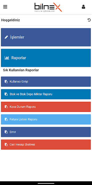 Bilnex Cep Screenshot 0