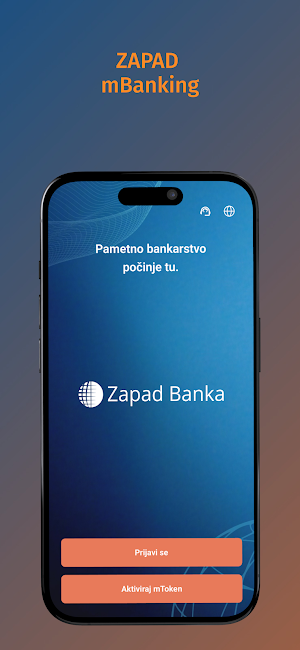 Zapad mBanking Screenshot 0