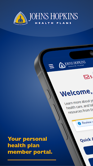 Johns Hopkins Health Plans Screenshot 0