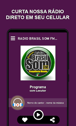Rádio Brasil Som FM Screenshot 0