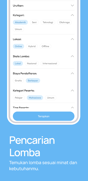 Silomba : Informasi Lomba Screenshot 2