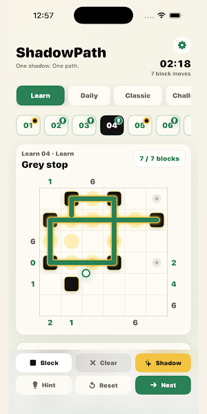 ShadowPath: Brain Logic Puzzle Screenshot 3