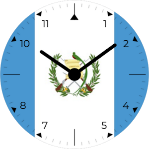 Guatemala Analog Watch Face Screenshot 0