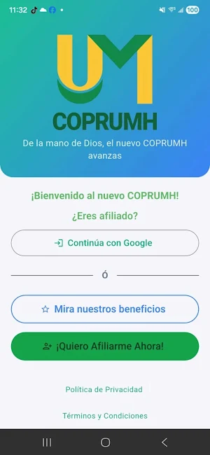 Mi COPRUMH Screenshot 0