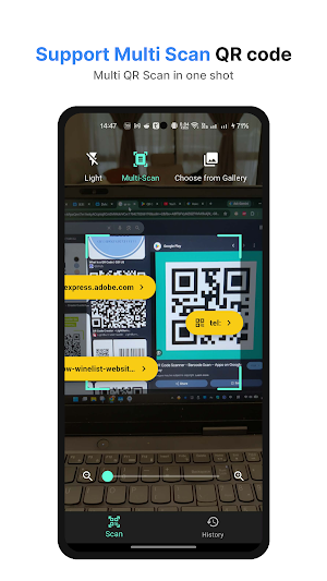 QR Scanner - Clean & Fast Screenshot 0