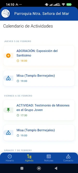 Parroquia Ntra. Señora del Mar Screenshot 1