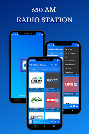 650 AM Radio Stations Online Screenshot 0