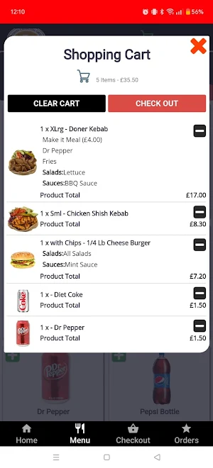 Lydney Charcoal Grill Screenshot 0