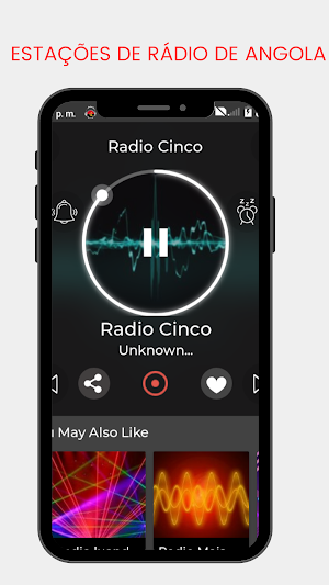 Radio Cinco Angola Online Screenshot 1