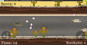 Deadly Race Tank Screenshot 1