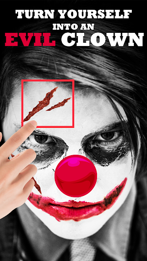 Evil Clown Photo Editor Screenshot 0