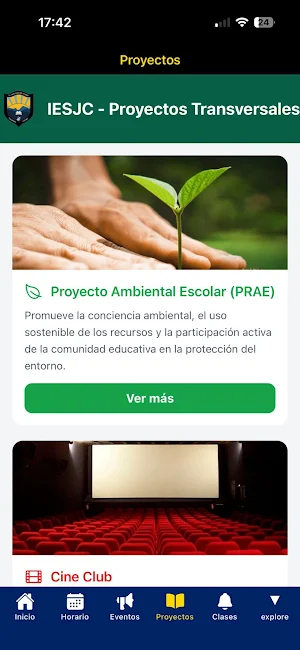 IESJC App Screenshot 2