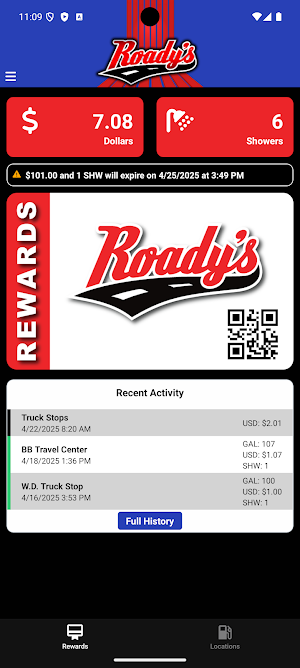Roady's Rewards Screenshot 0