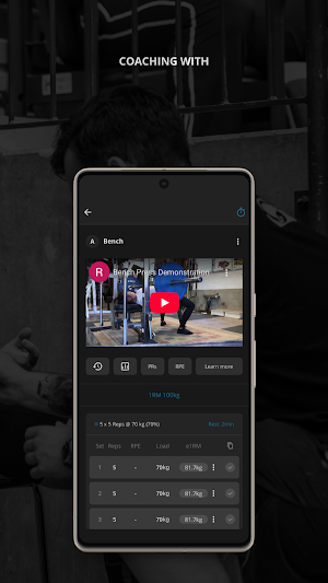 Sisyphus Strength Training App Screenshot 3