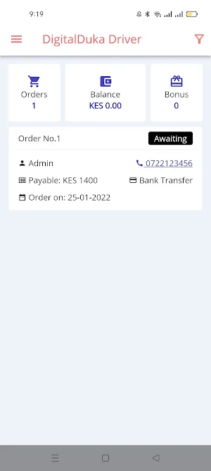 DigitalDuka Driver Screenshot 1