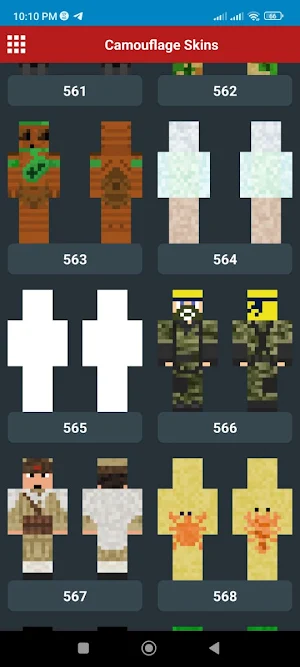 Camouflage Skins For Minecraft Screenshot 3