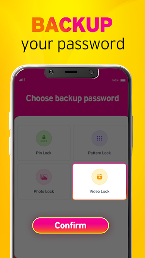 Lock screen - Voice password Screenshot 3
