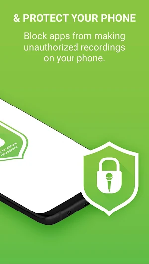 Microphone Block Free -Anti malware & Anti spyware Screenshot 1