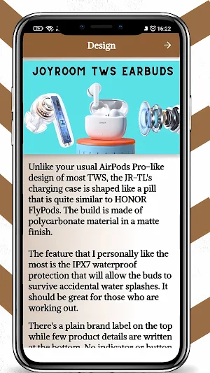 JOYROOM JR-TL11 Earphone Guide Screenshot 3