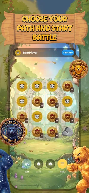 Bears Arena: Tic Tac Toe Screenshot 1