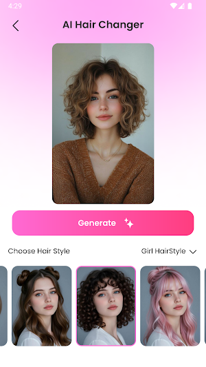 AI Hairstyle Changer Screenshot 1