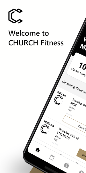 CHURCH Fitness Screenshot 0