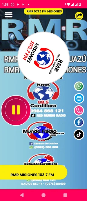 RMR 103.7 FM MISIONES Screenshot 3