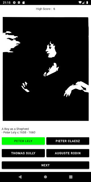 Art Quiz Black & White Screenshot 3