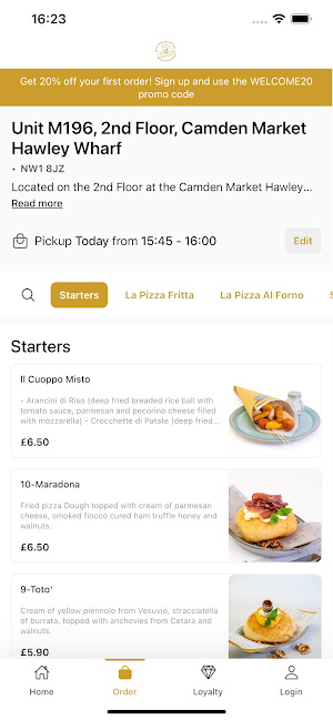 A'DO'RE' fritto Screenshot 1