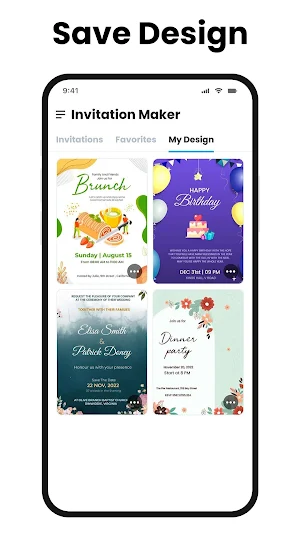 Invitation Card Maker Screenshot 2