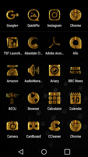 Raid Gold Naked Icon Pack Screenshot 3
