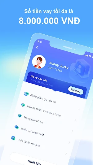 Mitsui Vay - Vay Tiền Online Screenshot 3
