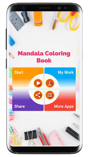 Mandala Coloring Book Screenshot 0