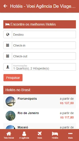 Voei Agência De Viagens Screenshot 2