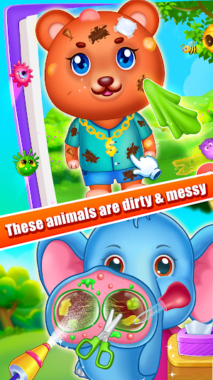 Cute pet doctor game Screenshot 0