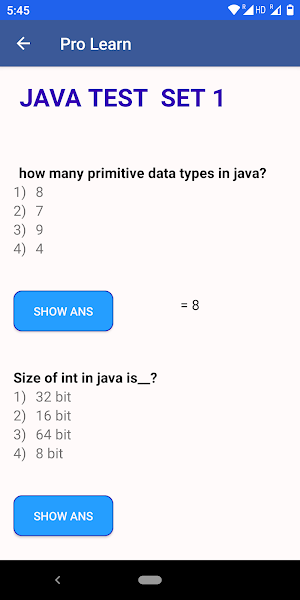 Pro Learn Screenshot 3