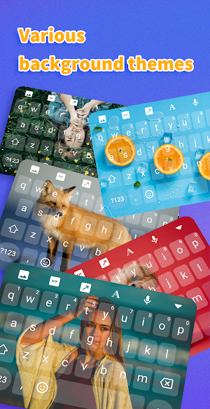 Picture Keyboard Background Screenshot 2