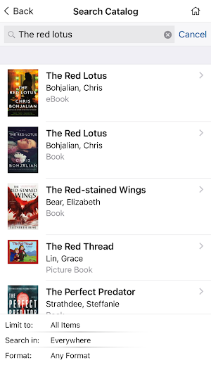 Livermore Public Library Screenshot 2