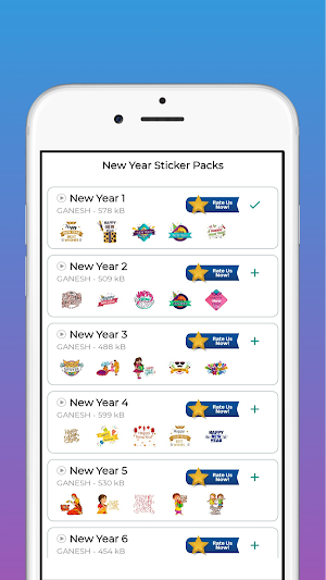 New Year Stickers 2024 Screenshot 1